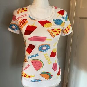 H&M Snacks Crop Top